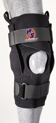 Hybrid Wrap Around Hinged Knee Brace - Syzygy Medical, LLC
