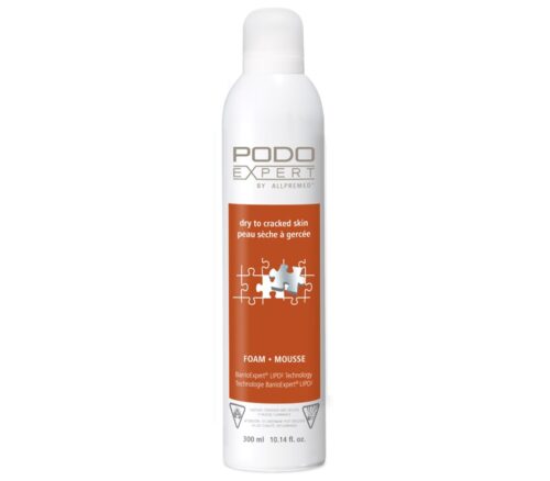 PODOEXPERT by Allpremed® dry to cracked skin Foam 300ml – PROFESSIONAL SIZE